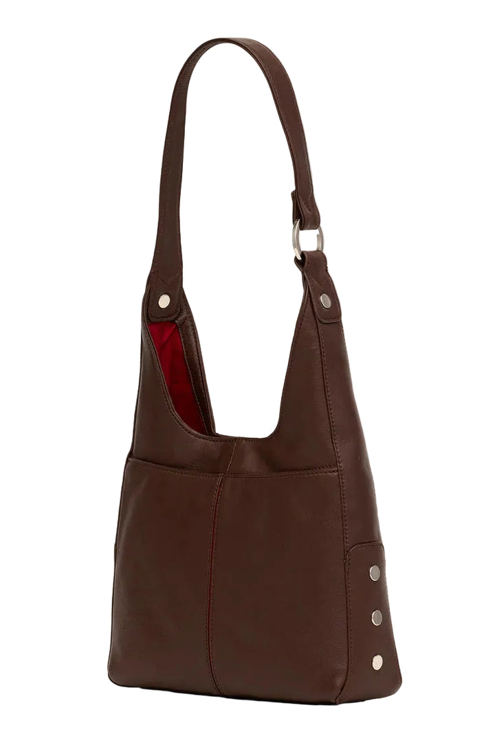 Hammitt Tim Med - Espresso Pebble Weave/Silver