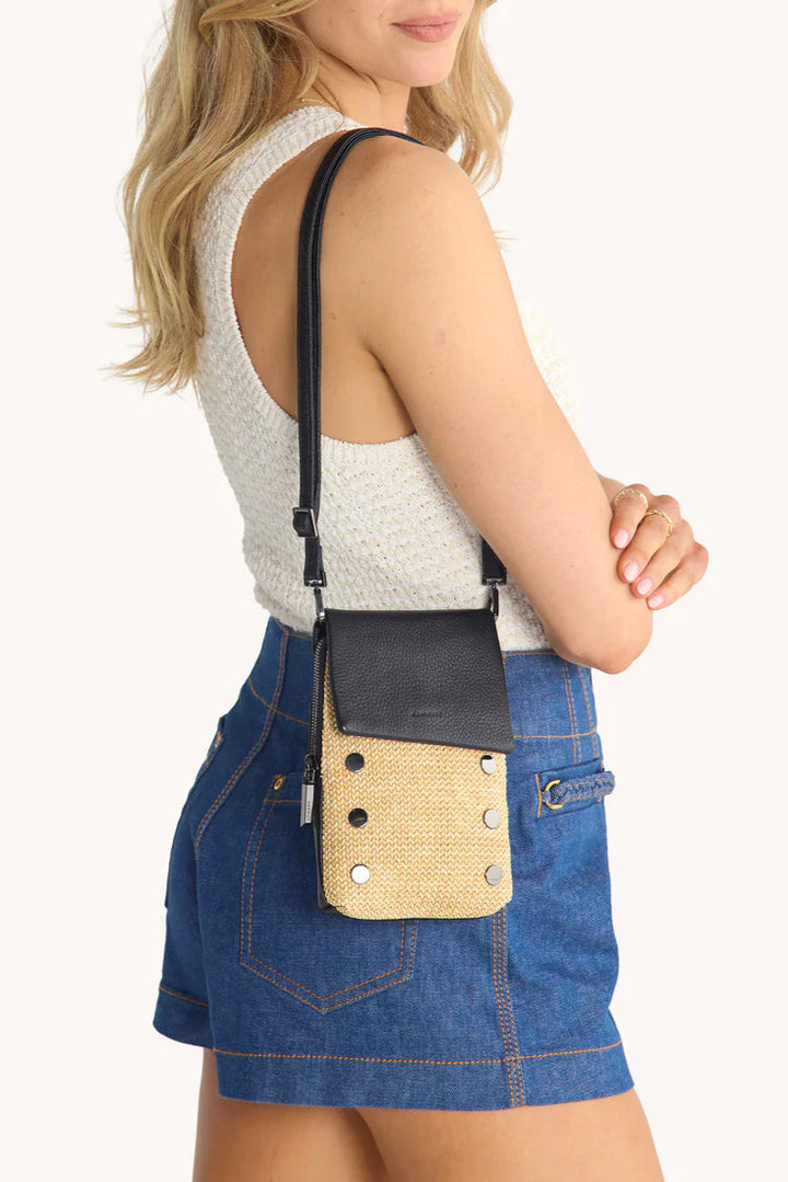 Hammitt Vip Mobile - Chaparral Raffia/Gunmetal