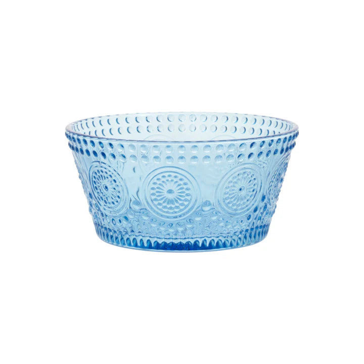 Sky Blue Codi Glass Bowl