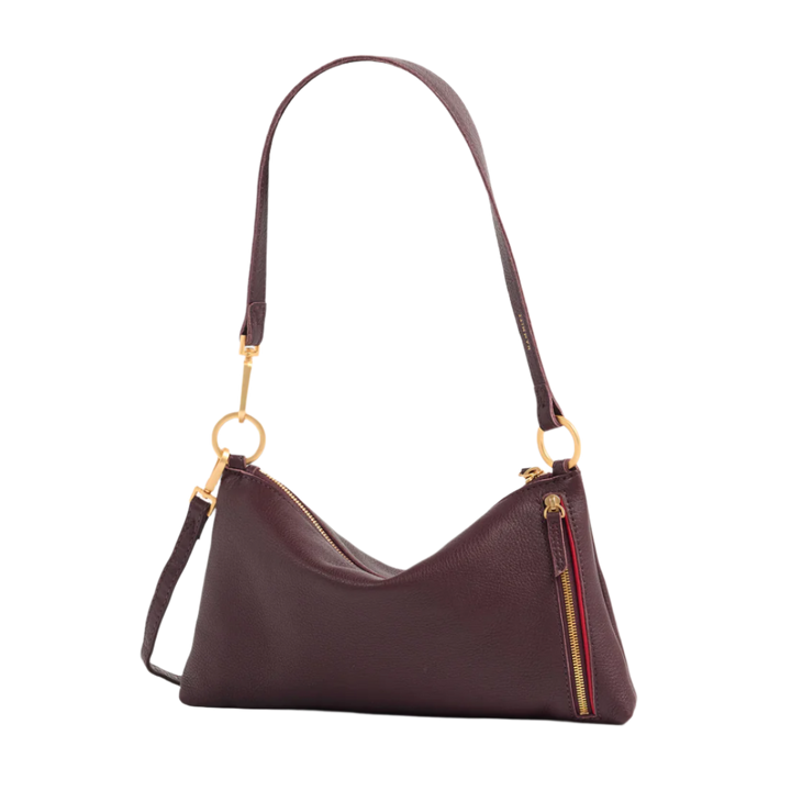 Hammitt Kyle Bag - Cabernet Pebble/Brushed Gold