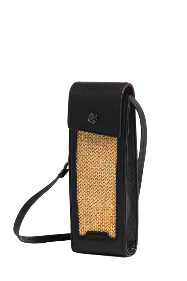 Hammitt Sunny Carrier - CHAPARRAL RAFFIA / GUNMETAL