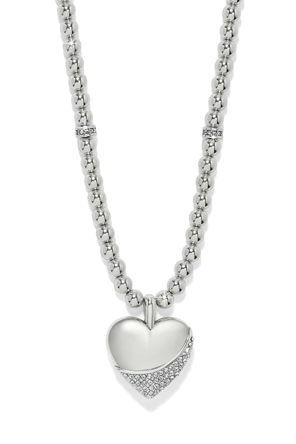 Brighton Meridian Petite Wave Heart Necklace