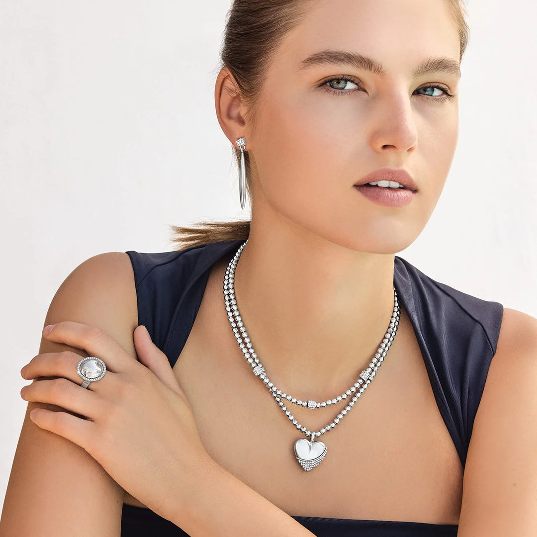Brighton Meridian Petite Wave Heart Necklace