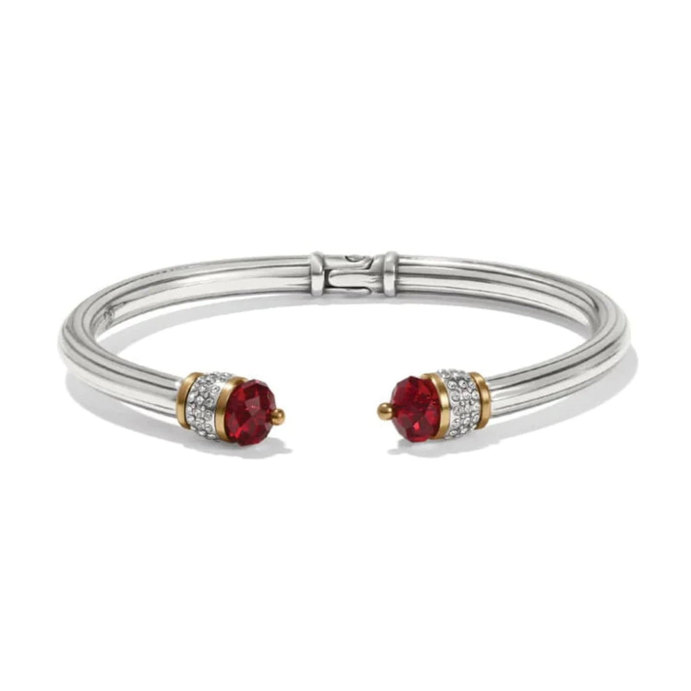 Brighton - Meridian Red Open Hinged Bangle