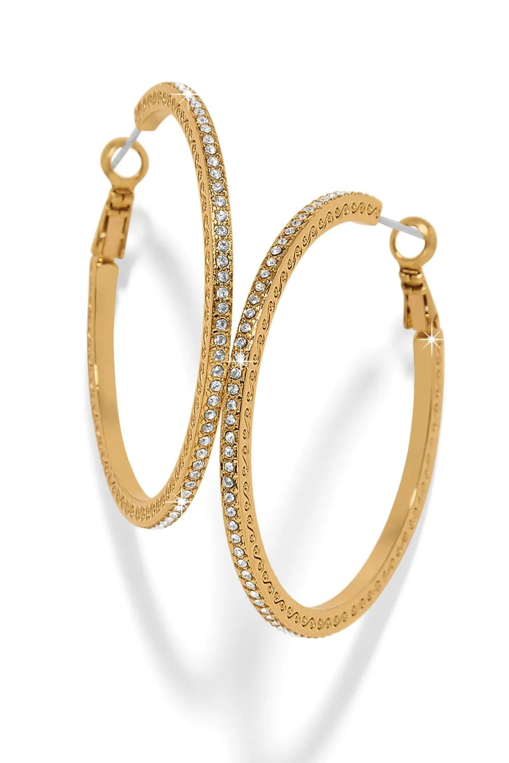 Brighton Meridian Thin Large Hoop Earrings