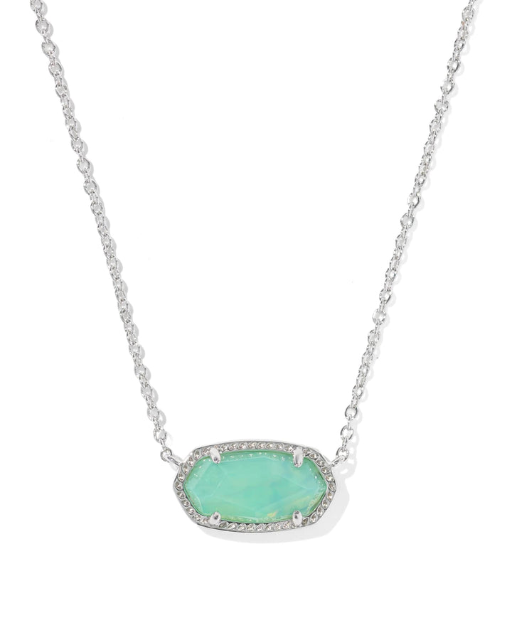 Kendra Scott Silver Elisa Short Pendant Necklace