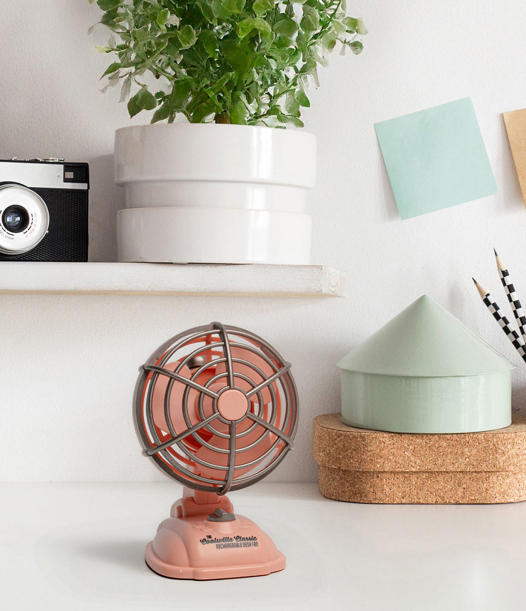 Rechargeable Desk Fan