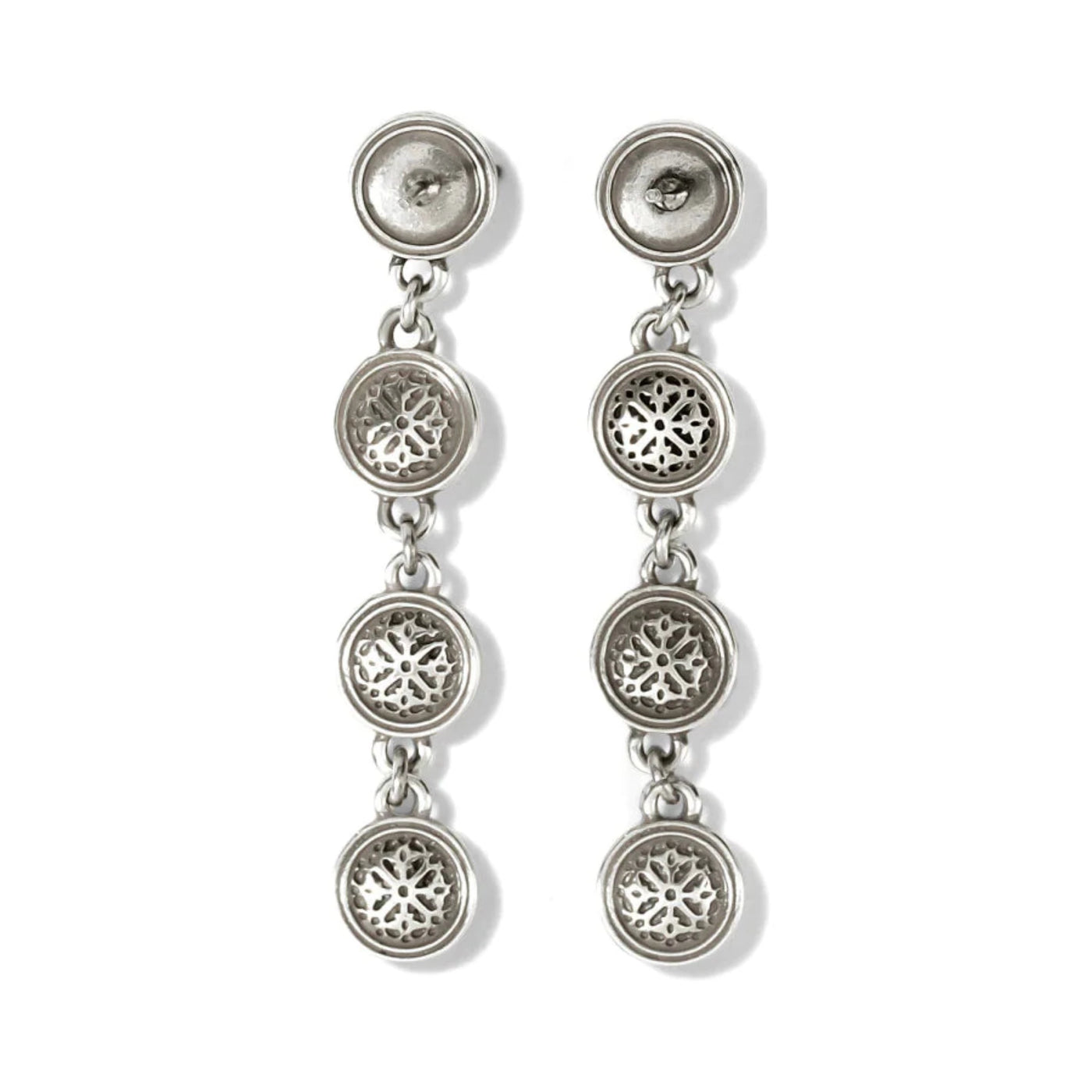 Brighton - Monete Link Post Drop Earrings