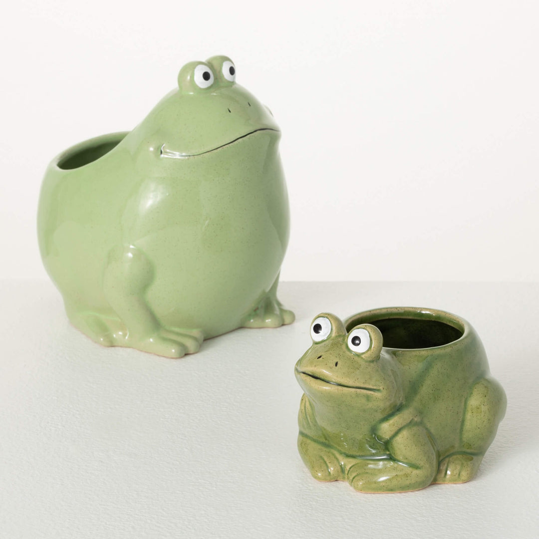 Content Toad Planter