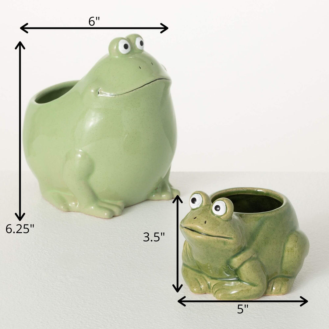 Content Toad Planter