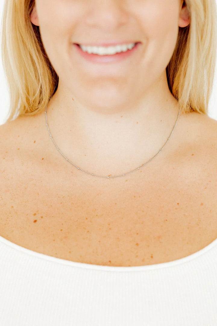 Silver Miles Necklace
