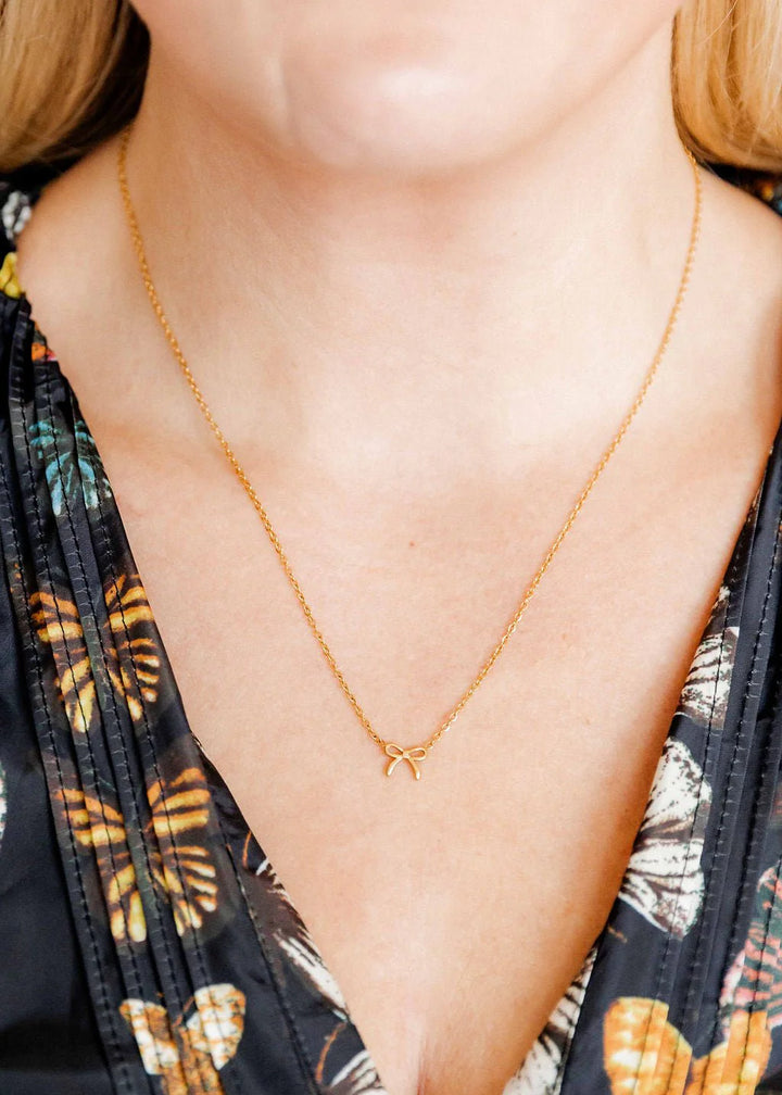Sadie Bow Necklace
