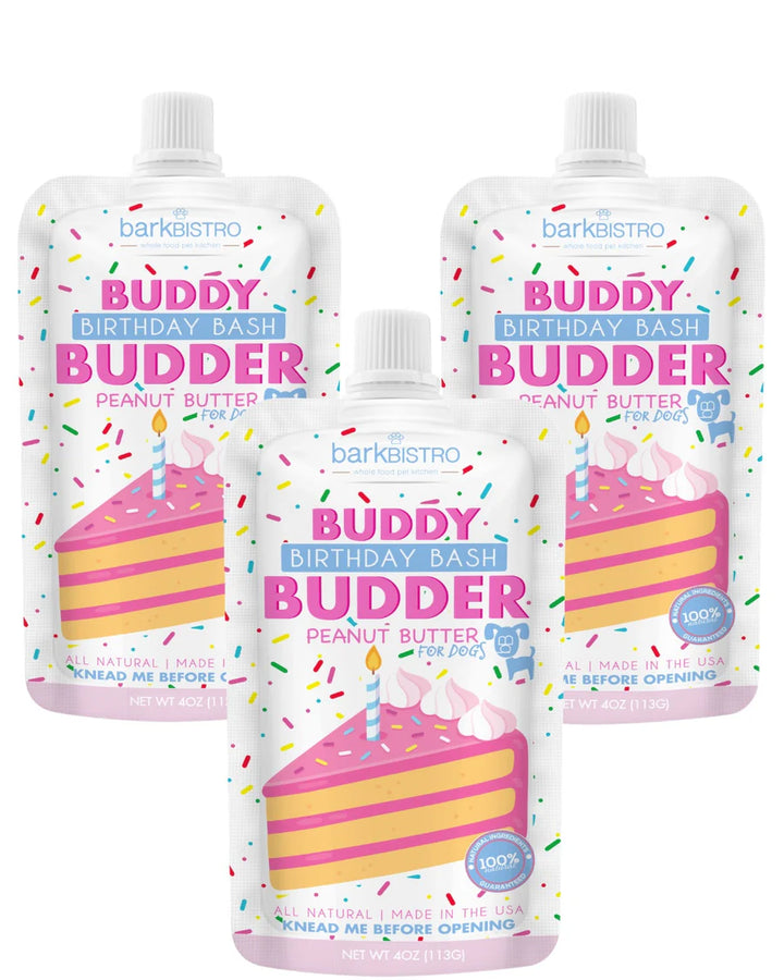 Buddy Budder PB Squeeze Pack For Dogs