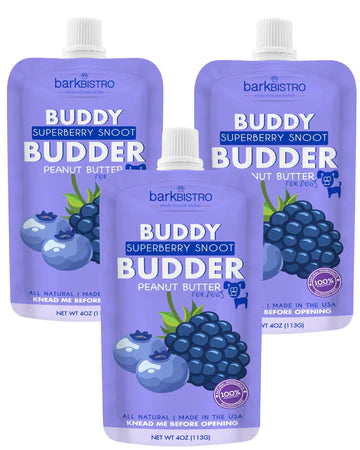 Buddy Budder PB Squeeze Pack For Dogs