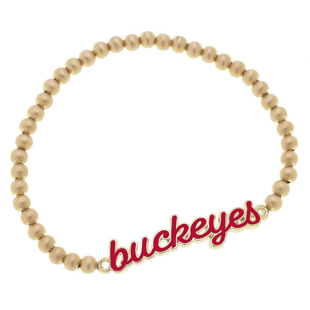 Ohio State Buckeyes Script Stretch Bracelet