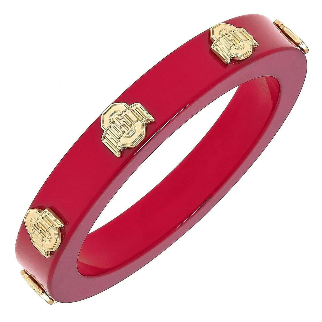 Ohio State Buckeyes Logo Bangle