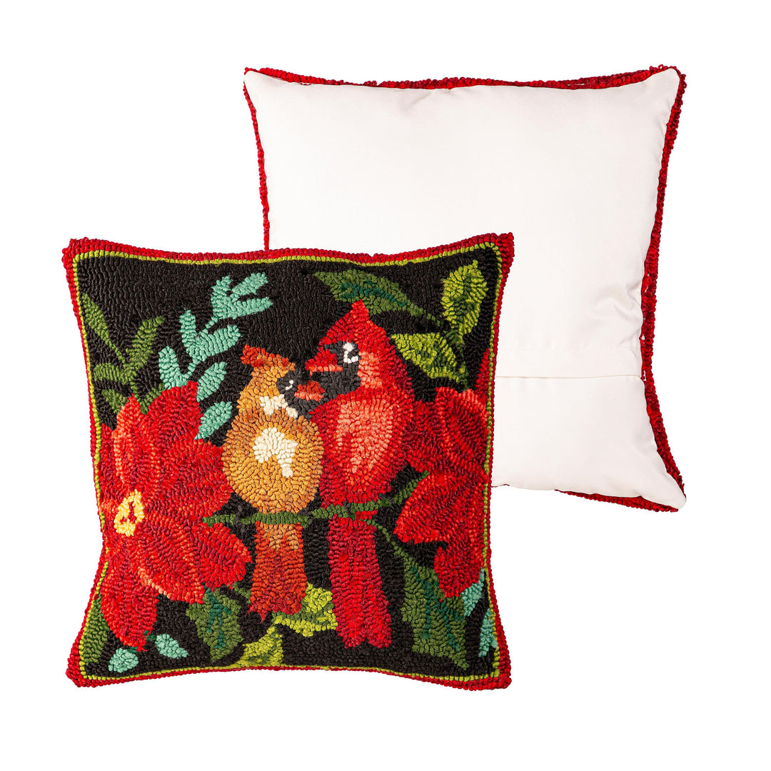 Indoor Outdoor Cardinal Pair Pillow