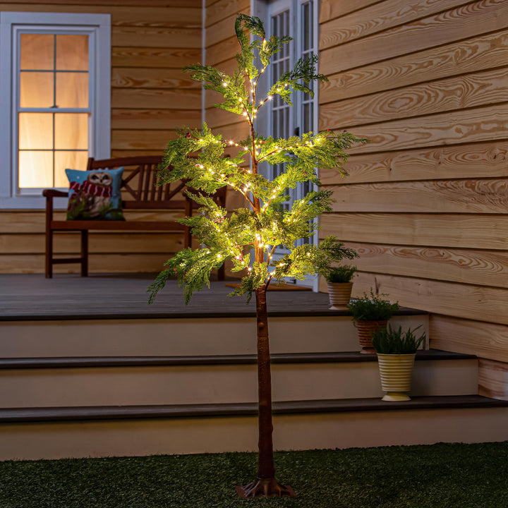 Indoor Outdoor Micro LED Cedar Tree - Local Pickup