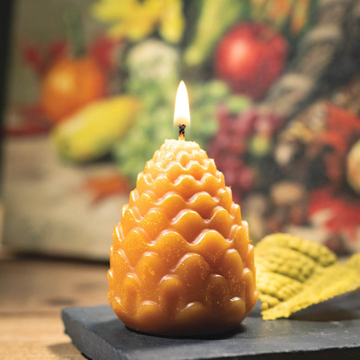 Scented Brown Sugar Pinecone Candles