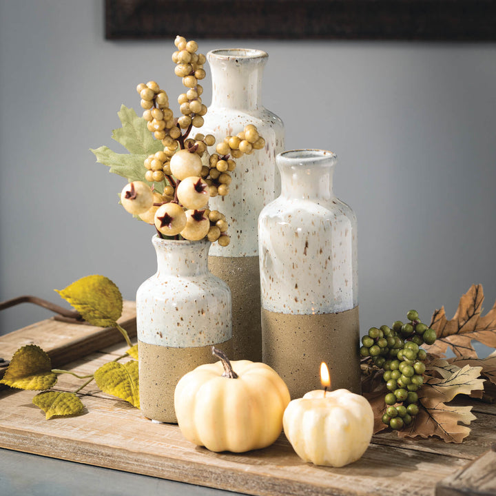 Scented White Pumpkin Candle