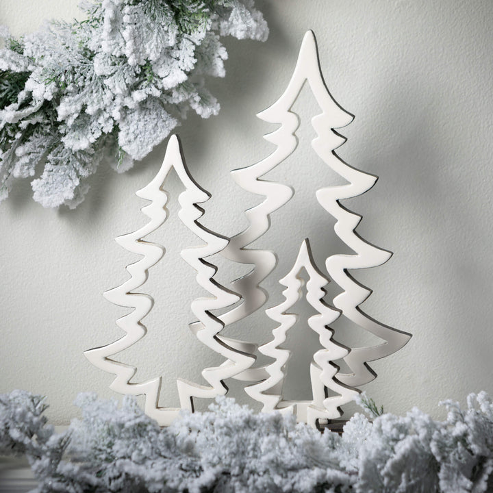 White Nordic Cutout Tree