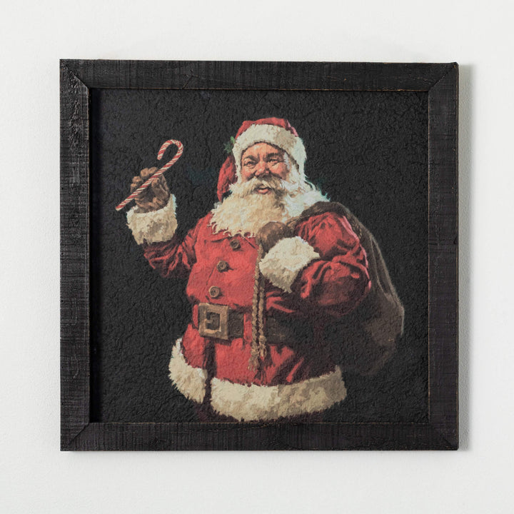 Jolly St. Nick Wall Art - Local Pickup