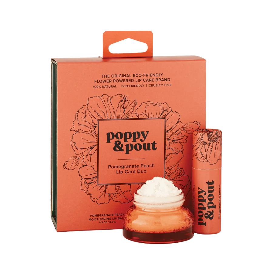 Poppy & Pout - Original Lip Care Duo