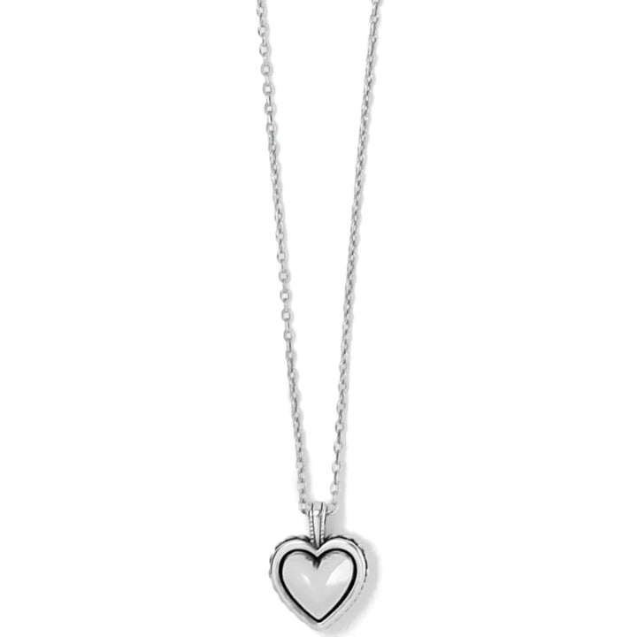 Brighton Pretty Tough Bold Heart Petite Necklace