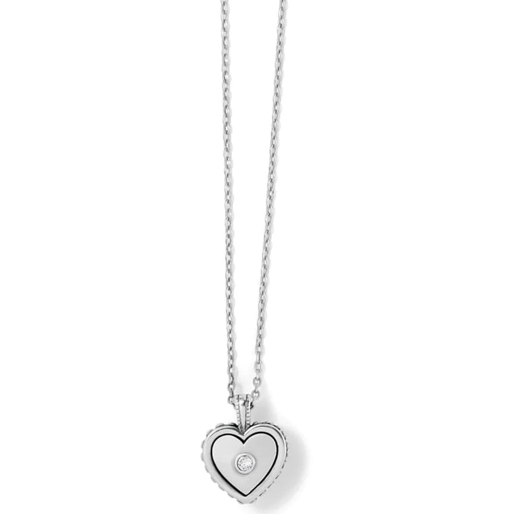 Brighton Pretty Tough Bold Heart Petite Necklace