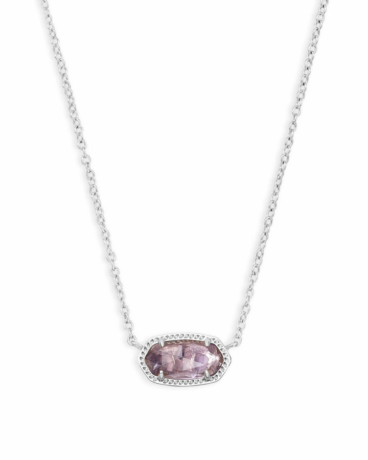 Kendra Scott Silver Elisa Short Pendant Necklace