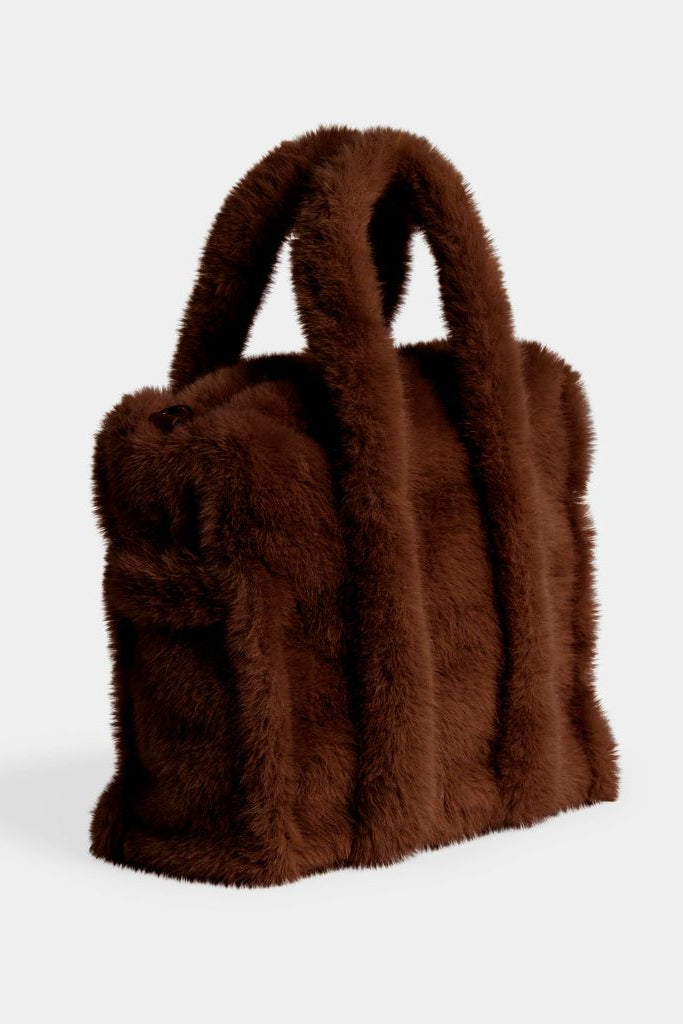 Lennox Faux Fur Mini Tote