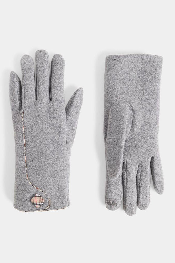 Touch Of Plaid Touchscreen Gloves