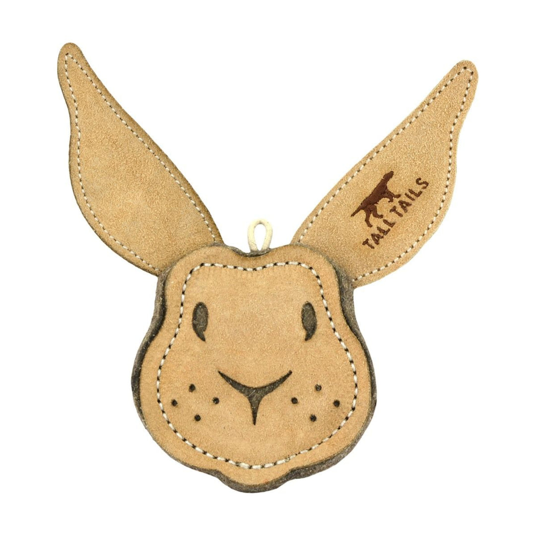 Leather wool Rabbit Dog Toy