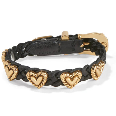 Brighton - Roped Heart Braid Bandit Bracelet