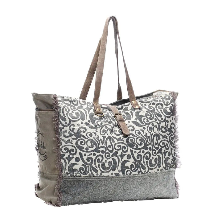 Myra Floral Print Weekender Bag