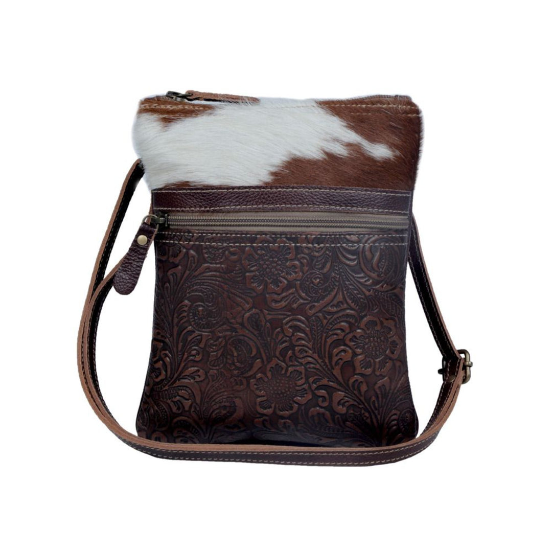 Myra - Tangled Vine Leather/Hairon Bag