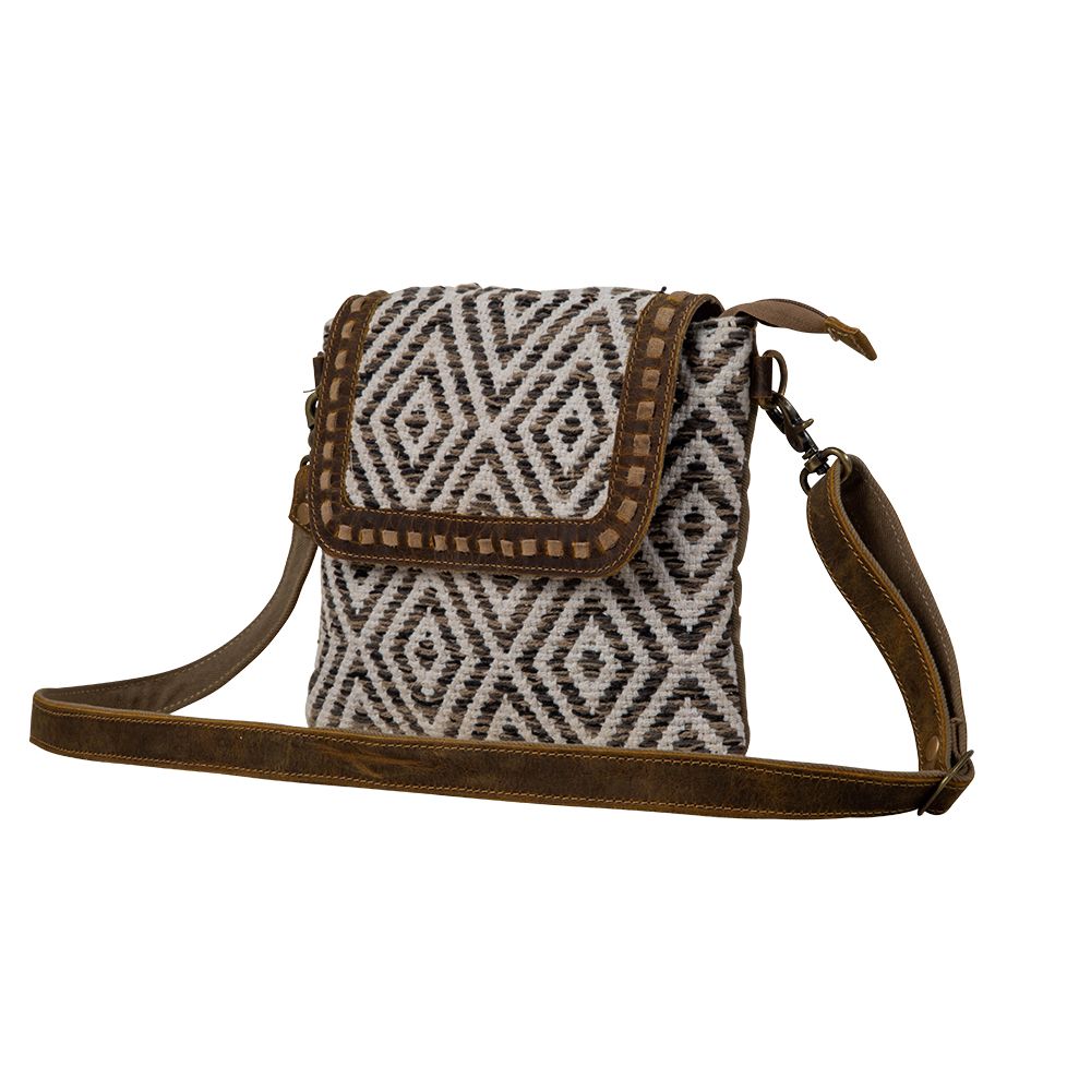 Myra - Sand Ateca Weaver Crossbody Bag