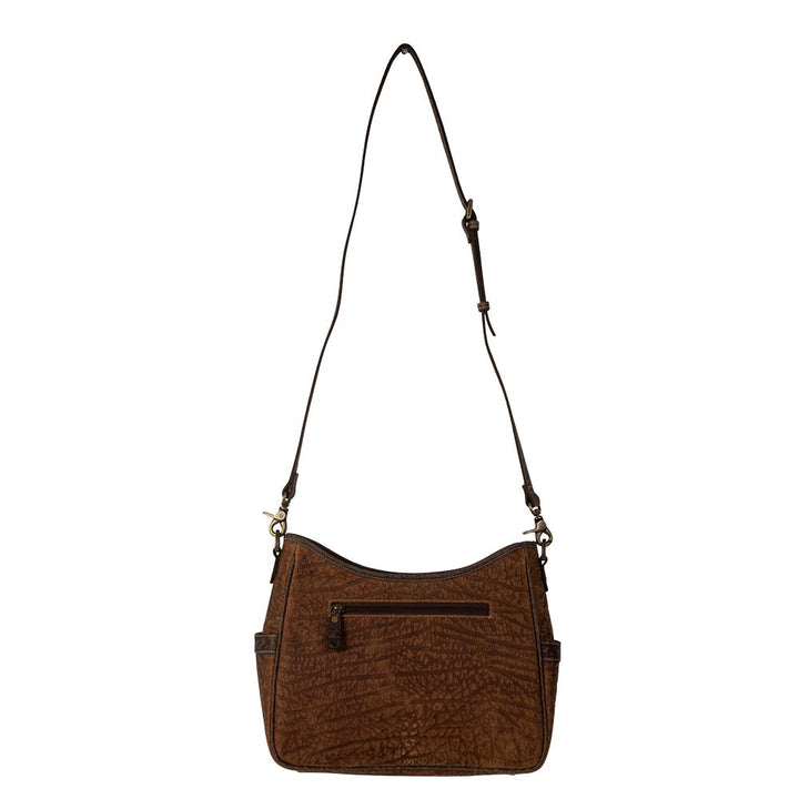 Myra - Heartwood Leather Hairon Bag