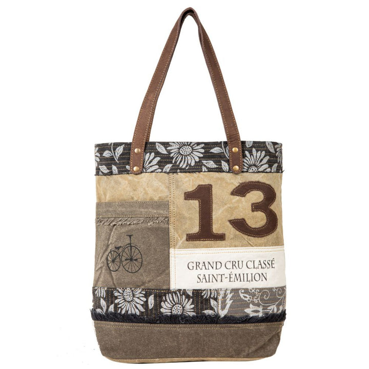 Myra - Lucky 13 Patchwork Tote Bag