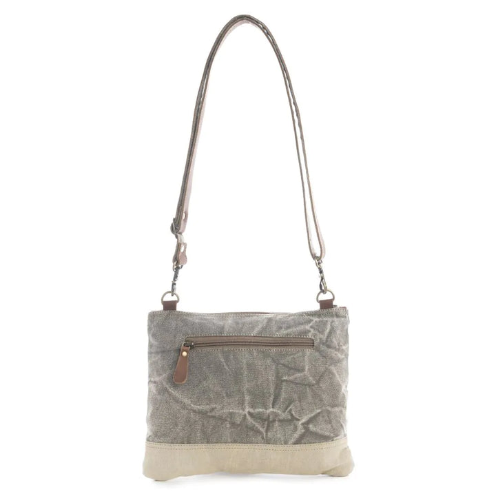 Myra White Hart Deer Small Crossbody Bag