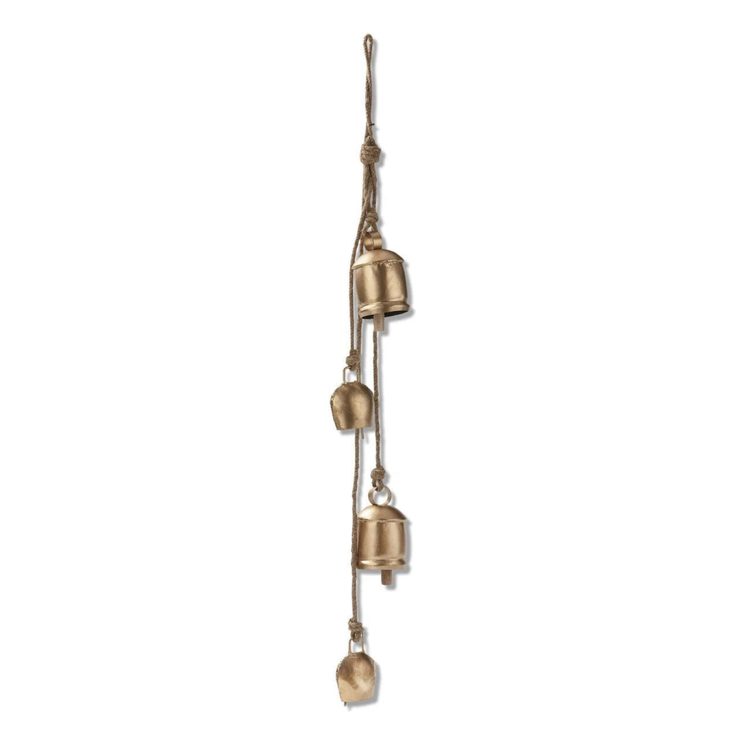 Antique Bells & Jute Rope Swag