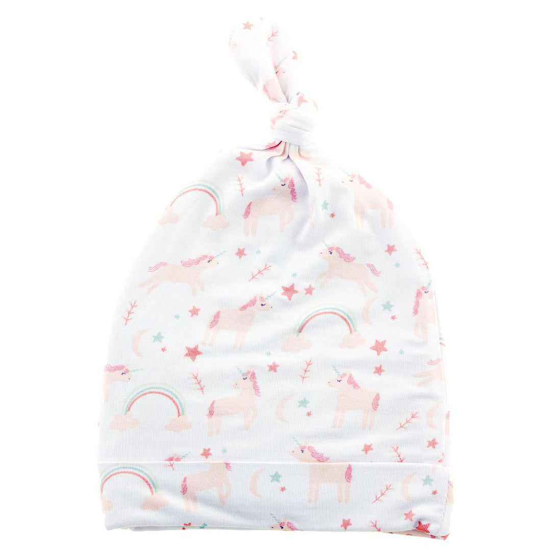 Unicorn Bamboo Blanket & Beanie Set