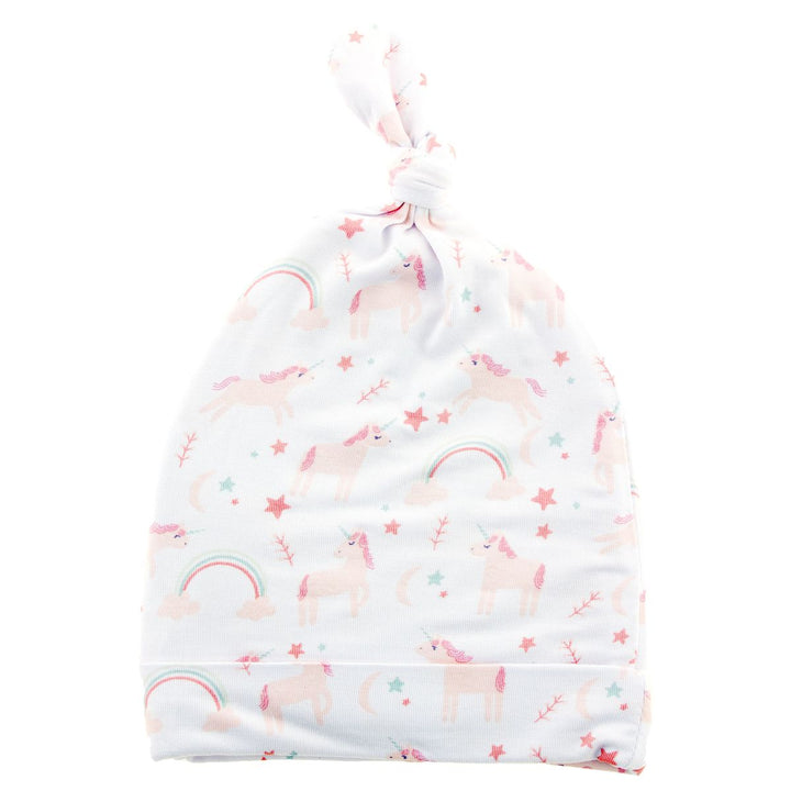 Unicorn Bamboo Blanket & Beanie Set