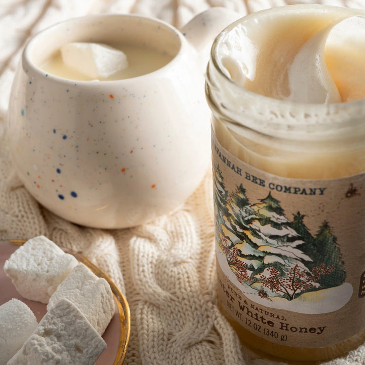 Winter White Whipped Honey