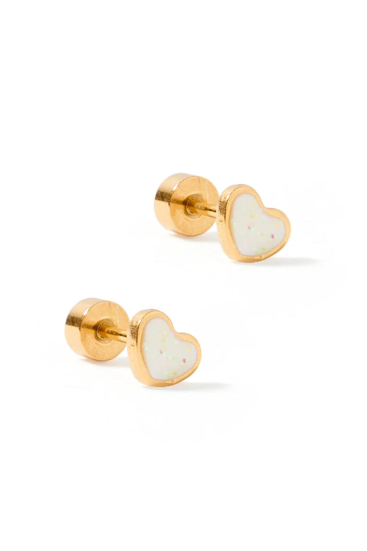 Nora Heart Studs