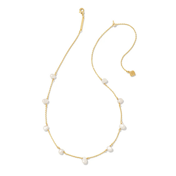 Kendra Scott Leighton Pearl Strand Necklace