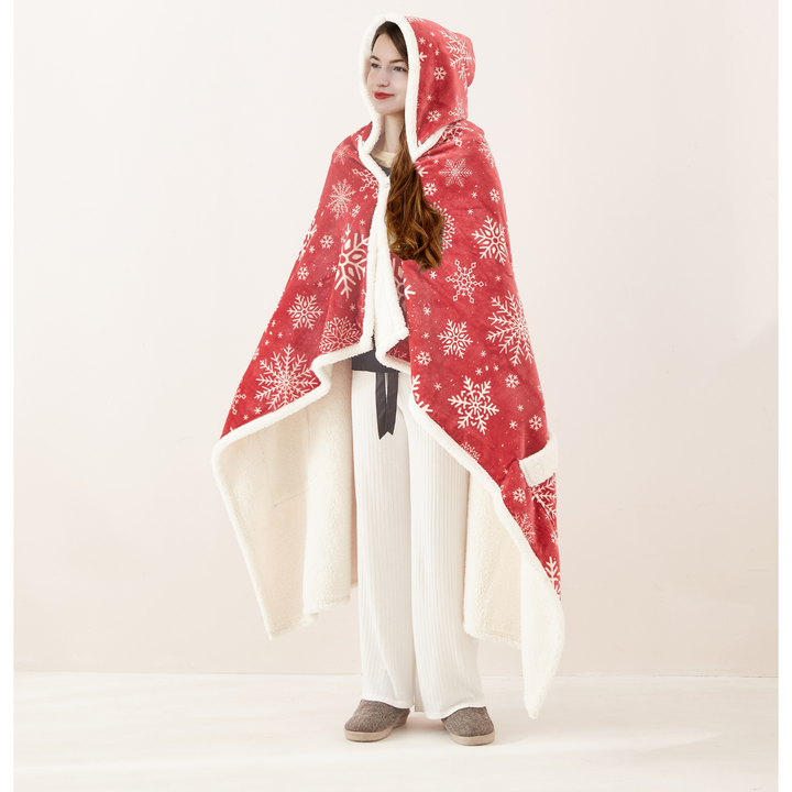 Wearable Hooded Throw