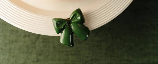 Nora Fleming Wrap it Up Green Bow