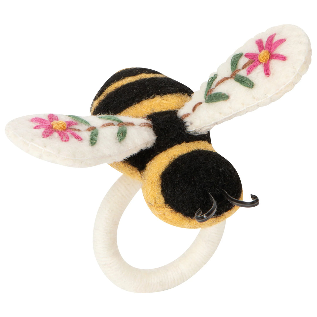 Spring Garden Felt Napkin Ring