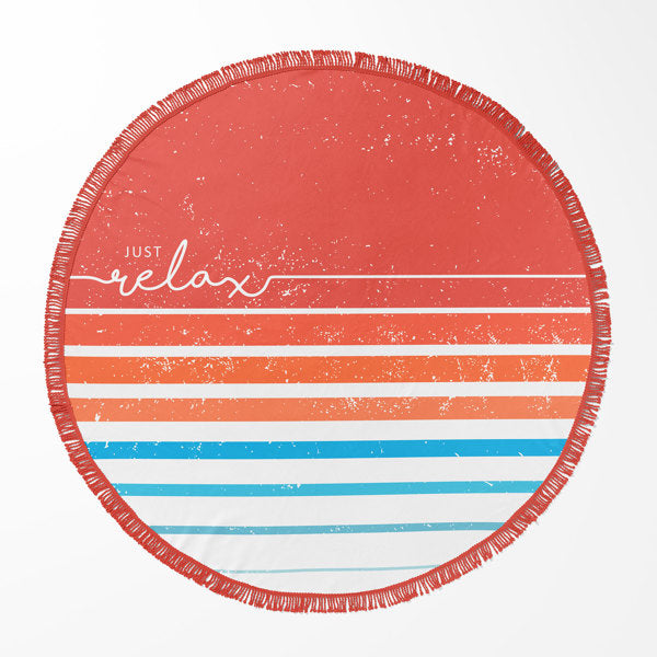 Round Beach Towel